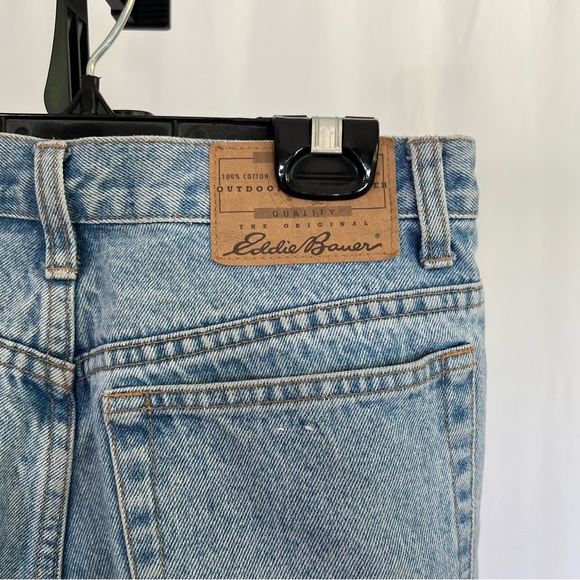 Eddie Bauer Vintage 90s High Rise Light Wash Denim Jeans - Picture 7 of 11